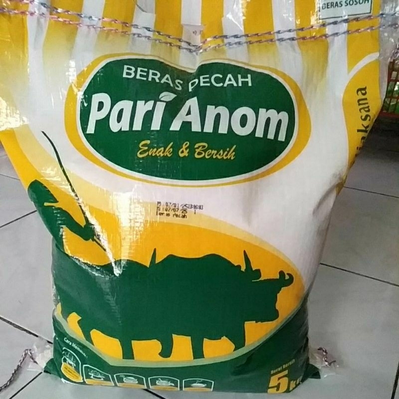 

Beras Pecah Pari Anom Enak & Bersih 5kg