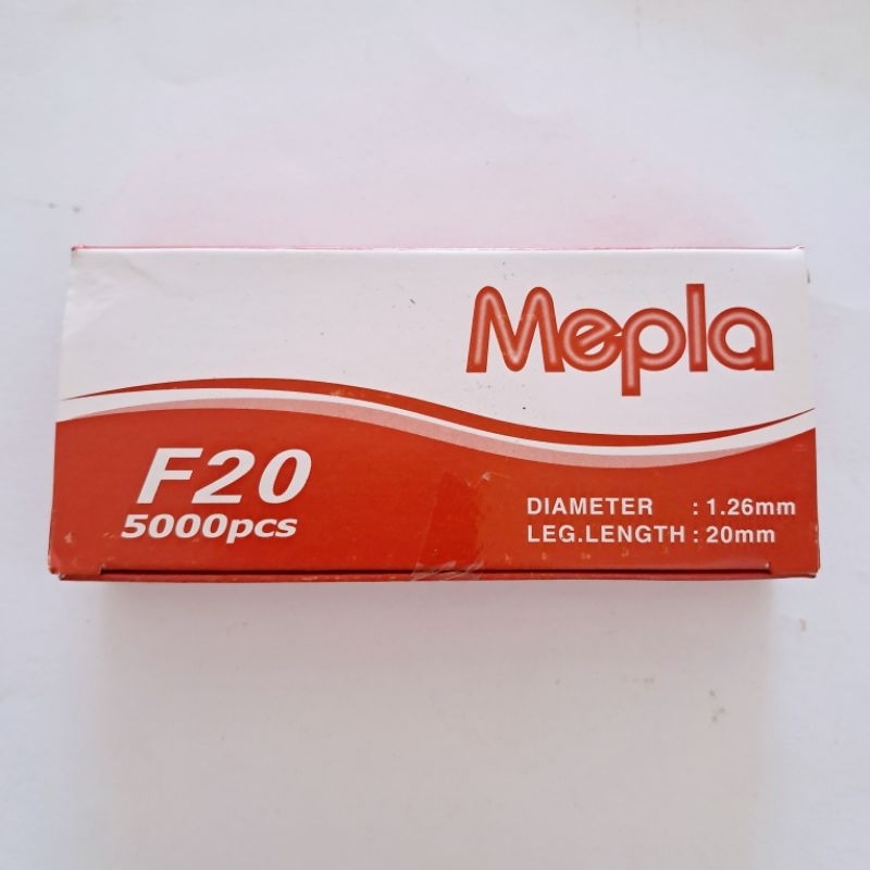 

Isi Staples Paku Tembak F20 Mepla Finish Nails F 20 Pneumatic Gun Scale