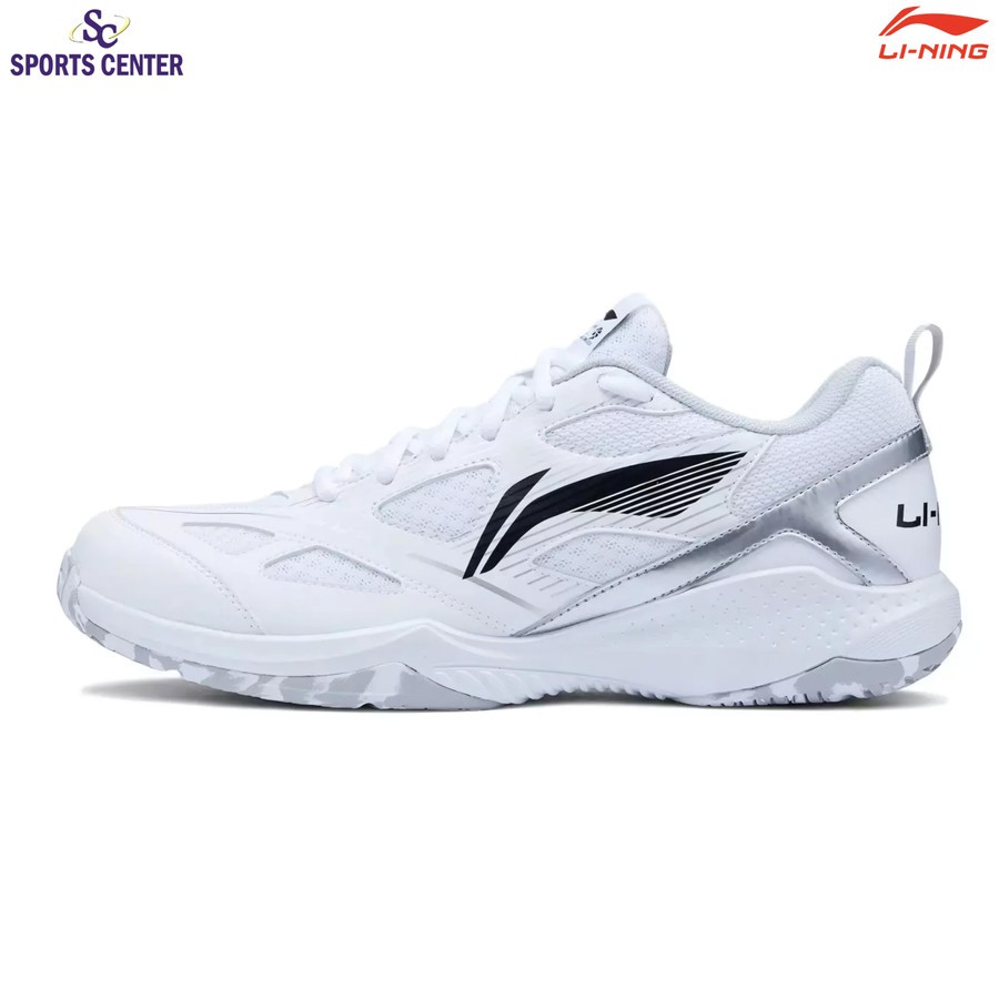 New Sepatu Badminton Lining Blast JF-01 / JF Lite AYTU025-1 White Black