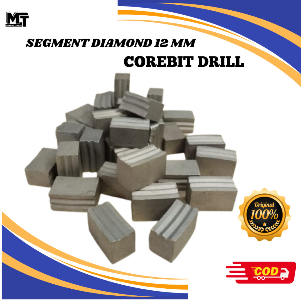 core bit segment / core bit segment tembus batu/mata bor penghancur batu keras