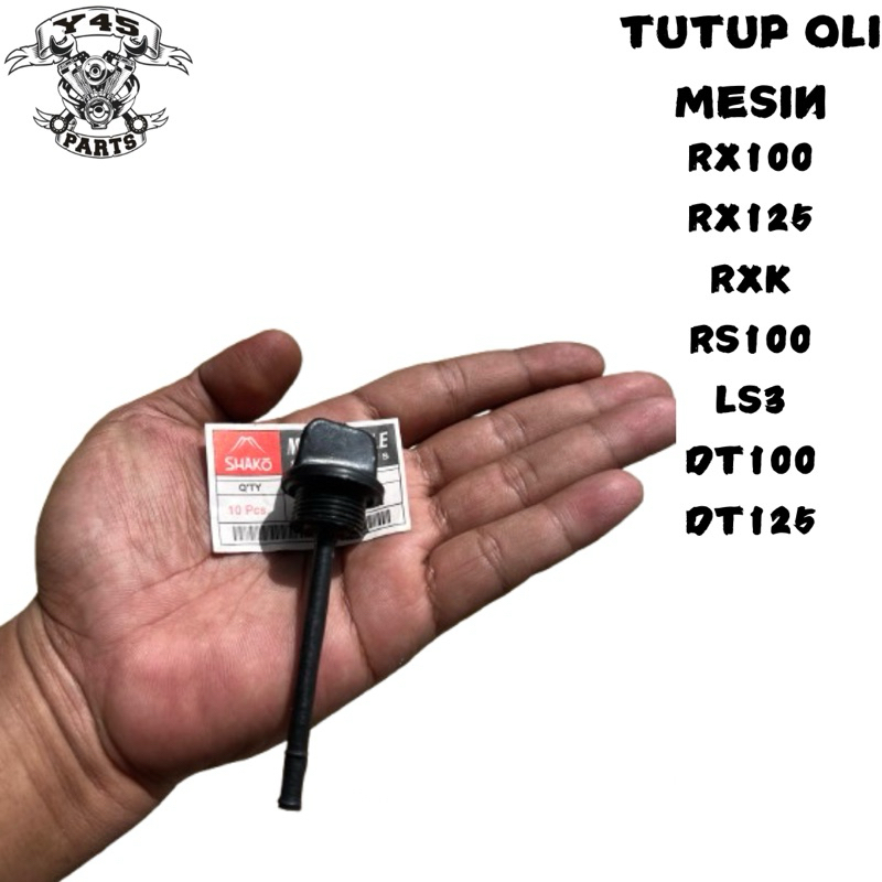 TUTUP OLI MESIN RX100 RX125 RXK RS100 DT100 DT125