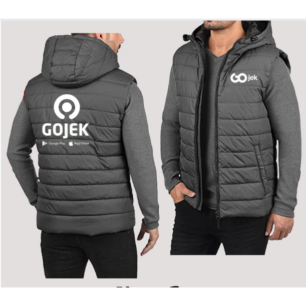 Rompi Hiking | Rompi Vest G-Ojek | Rompi Driver Gojek | Rompi Custom Ojol Gojek | Rompi Vest Kembung