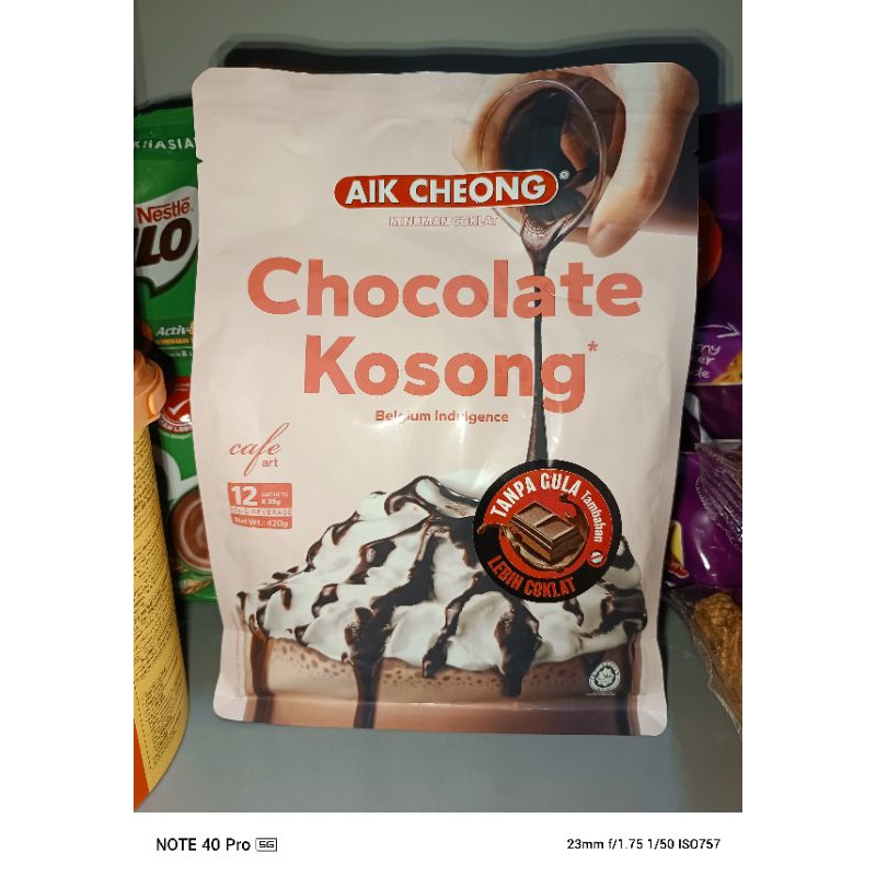 

aik cheong chocolate kosong