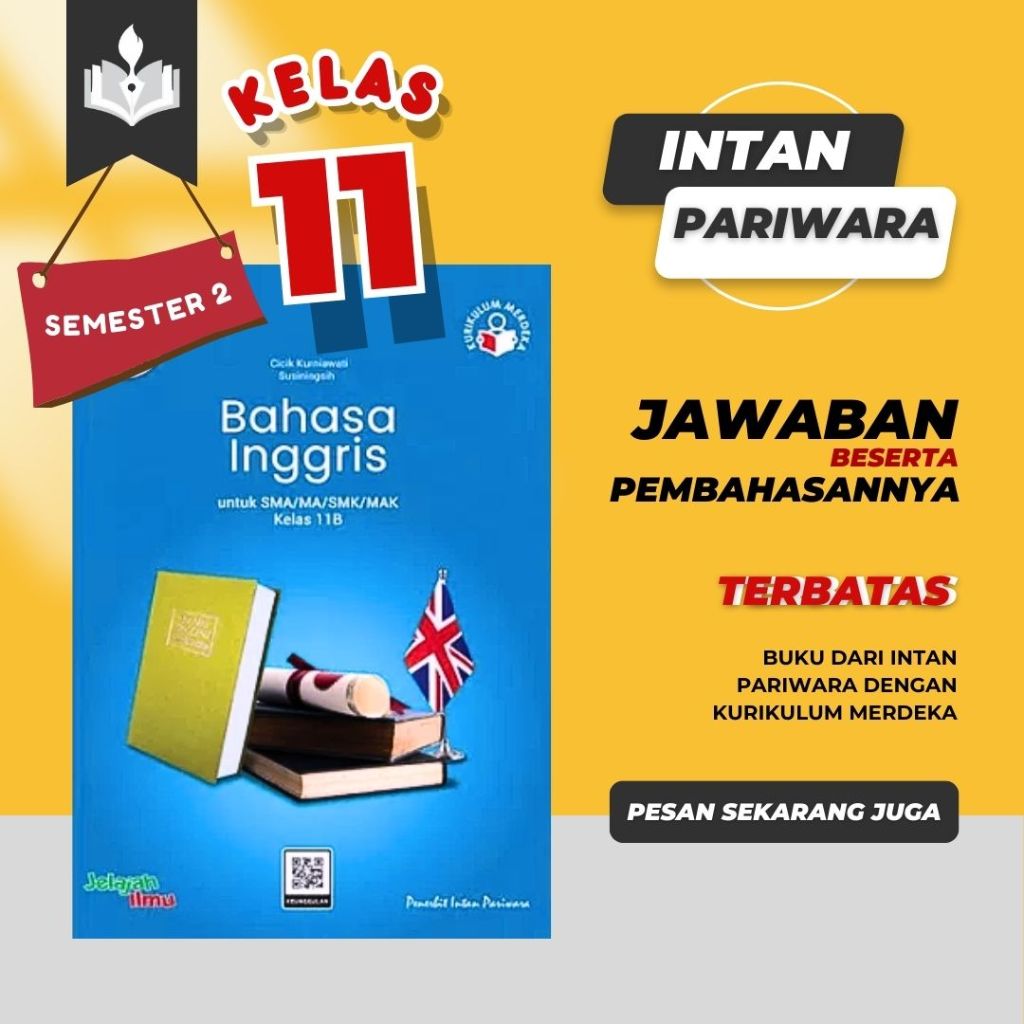Jawaban Beserta Pembahasannya Buku PR / LKS Intan Pariwara Kelas 11