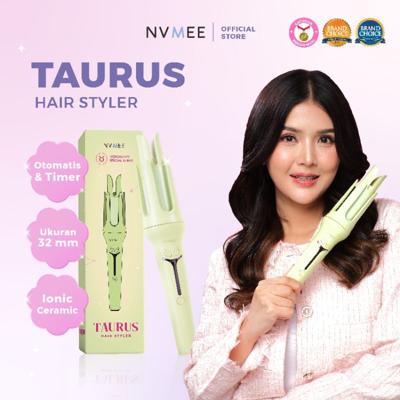 NVMEE - Catokan Keriting Otomatis Taurus Hair Styler