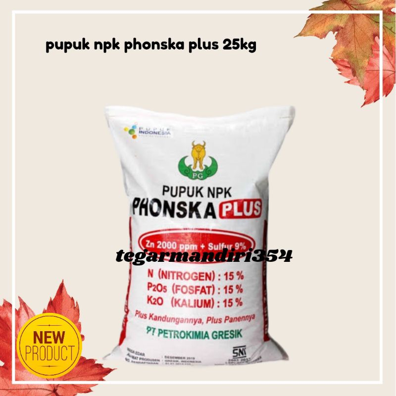 Pupuk npk phonska Plus 15 15 15 25kg Petro Pupuk  phonska plus