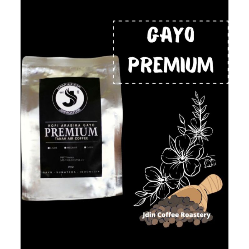 

Kopi Arabika Gayo PREMIUM 250gr JDIN ROASTERY