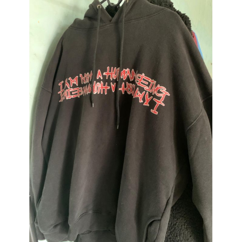IM NOT HUMAN hoodie second