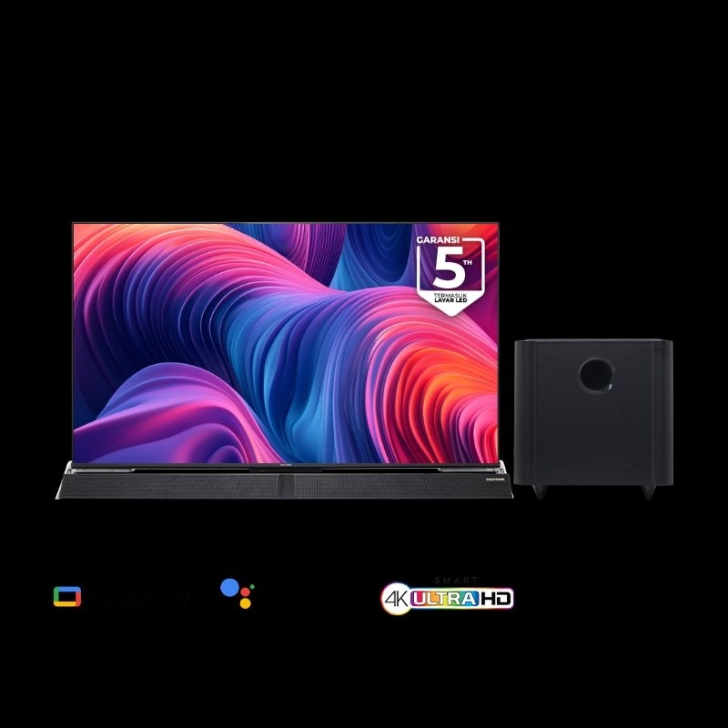 LED POLYTRON 50BUG5959 / LED POLYTRON 50 INCH GOOGLE TV / POLYTRON LED TV 50 INCH GOOGLE TV SOUNDBAR