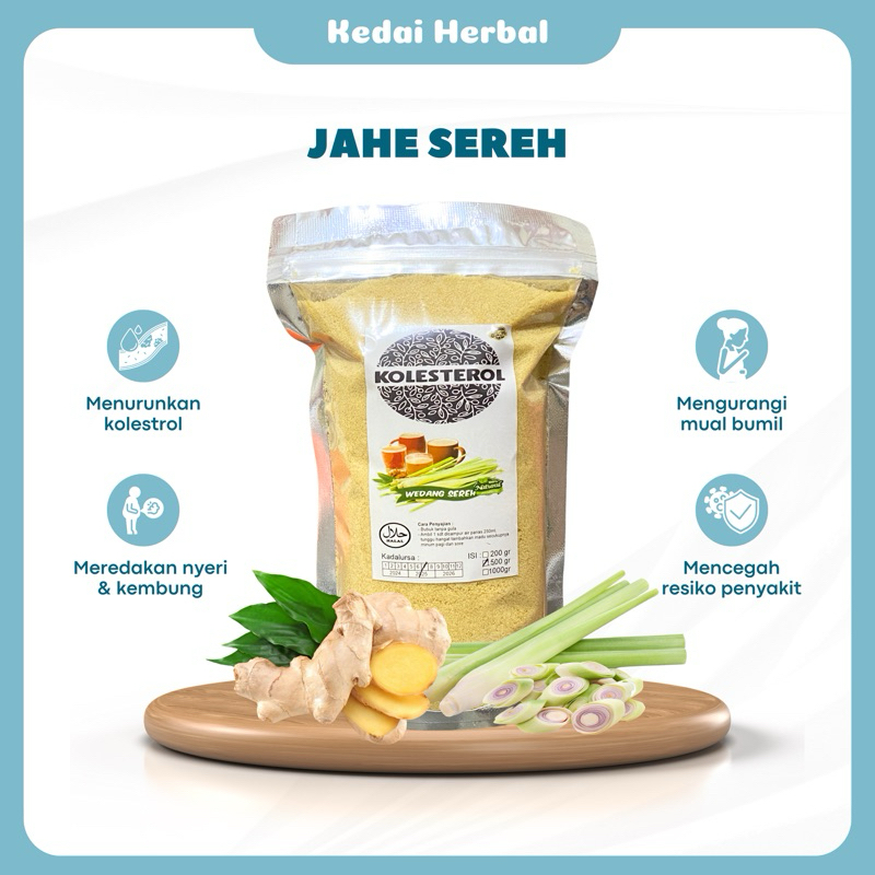 

Wedang Jahe Sereh atasi Mual dan Kolestrol