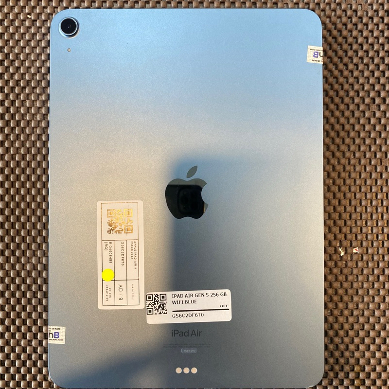 ipad air gen 5 256gb (2022) wifi only resmi