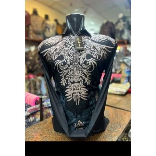 Batik Bali lengan panjang