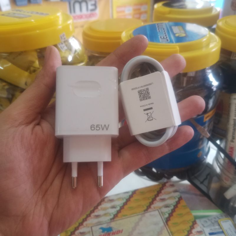 Charger Fast Charging Oppo Vivo Super Vooc Adaptor 65 Watt