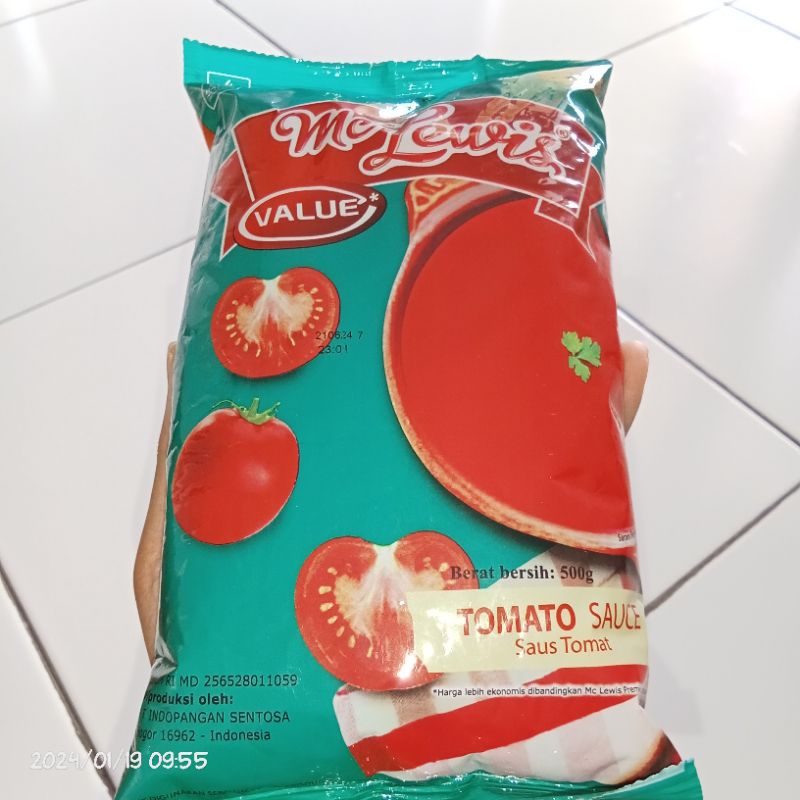 

MC LEWIS SAOS TOMATO 500gr