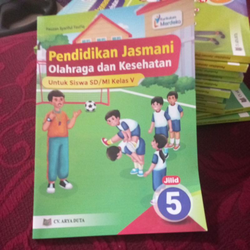 Buku PJOK kelas 5 Arya Duta