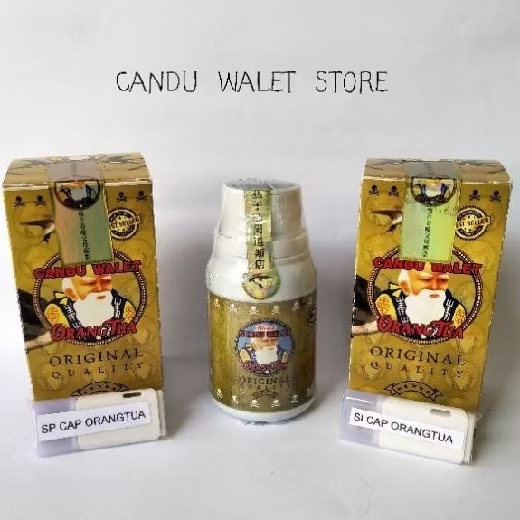 Candu Walet Cap Orangtua Original 100ml (Dapat Bonus SP & SI)