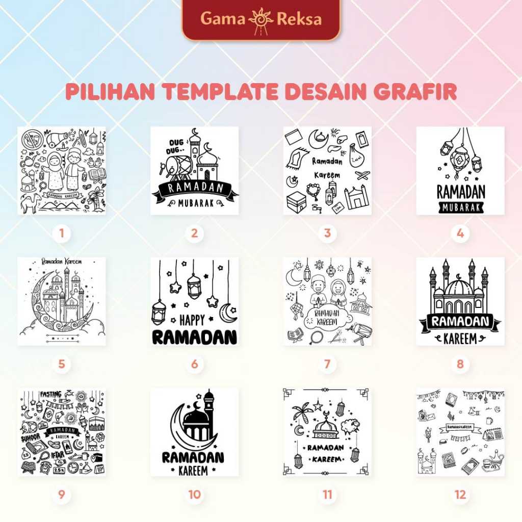 

Template Pilihan Desain Grafir Ramadan Mubarak / Ramadhan Kareem