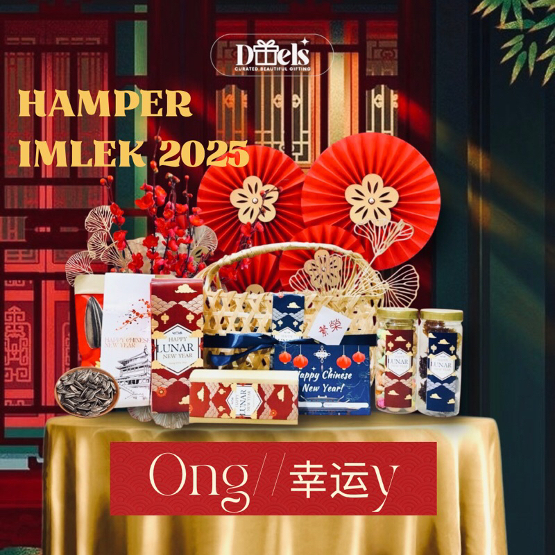 

[ONG]HAMPERS CHINESE NEW YEAR|HAMPER IMLEK 2025|KADO CHINESE NEW YEAR GIFT BOX PARSEL BINGKISAN HADIAH SOUVENIR IMLEK 2025 KADO LUNAR NEW YEAR/HADIAH IMLEK