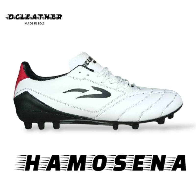 Sepatu bola rumput sintetis DCLEATHER Hamosena pro