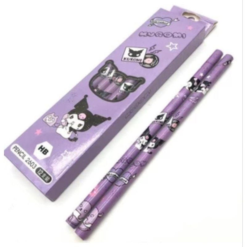 

Pensil Sanrio (Kuromi) 1box