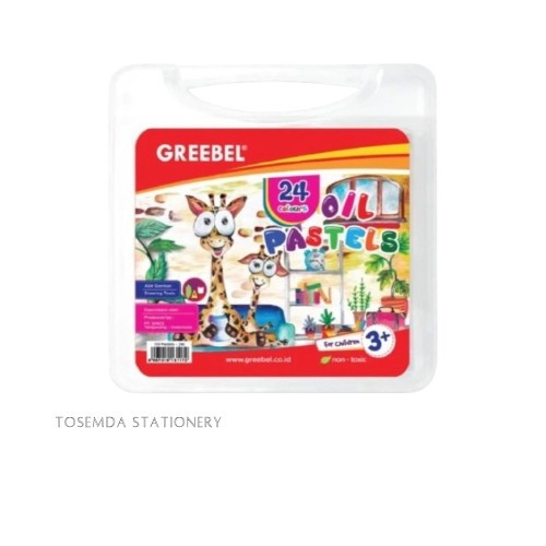 

Crayon Oil Pastel Greebel / 24 S / Set Original 100% - 24 S