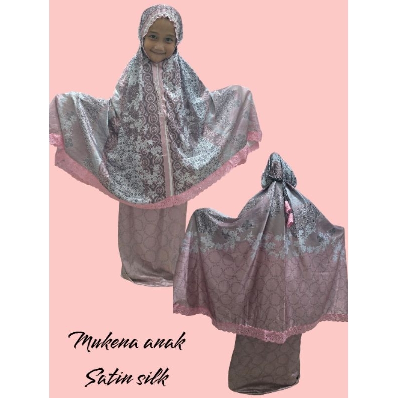 DR.Clo Mukena anak satin silk