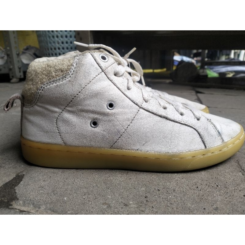 sepatu semi boots cewek kulit Zara girl 37 second