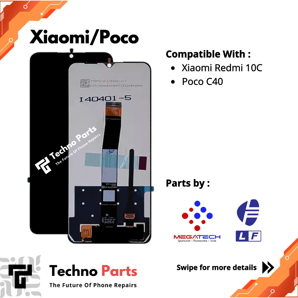 LCD Xiaomi Redmi A1 | Xiaomi Redmi A1 Plus | Xiaomi Redmi A2 | Redmi A2 Plus | Poco C50 | Poco C51