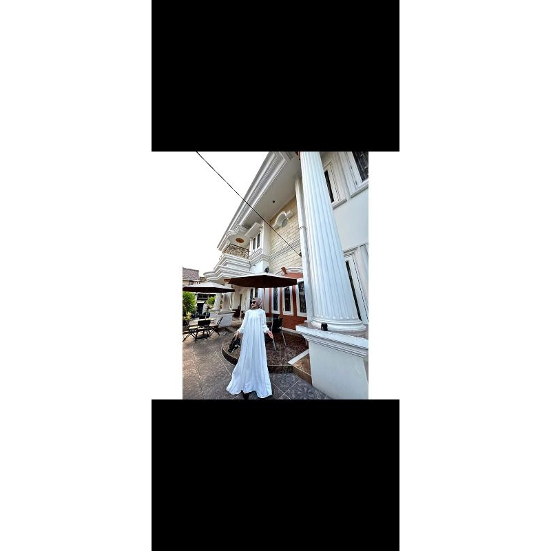 Gamis Terbaru 2025 Gamis Polo linen Gamis Jumbo