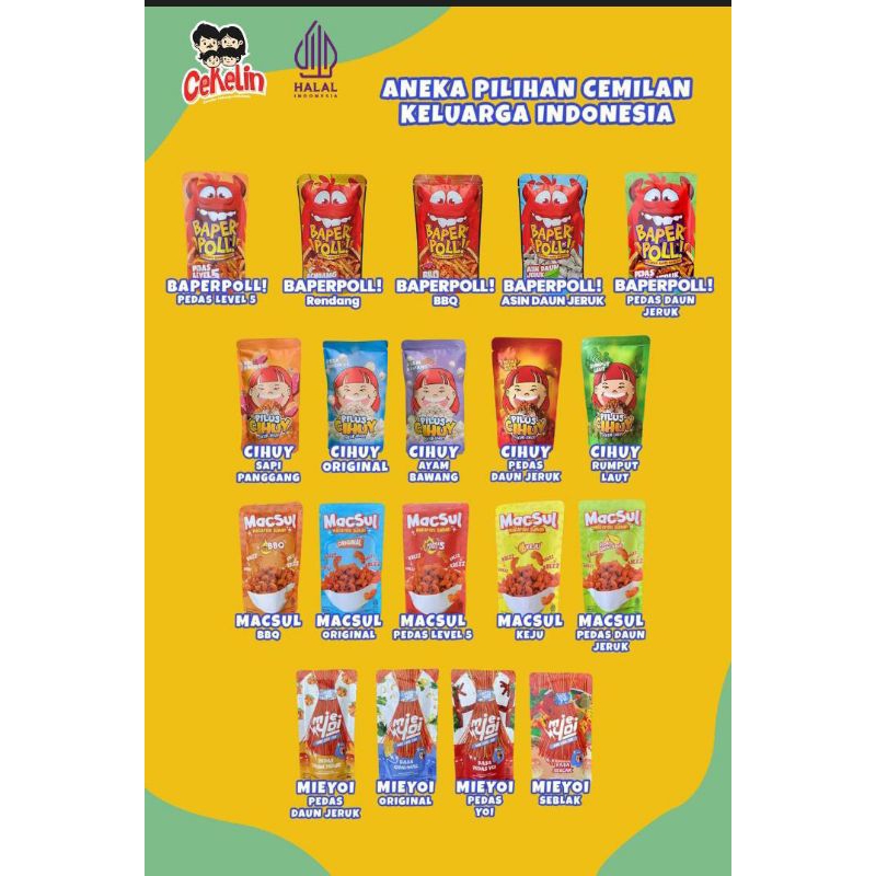 

Cemilan Viral Cekelin