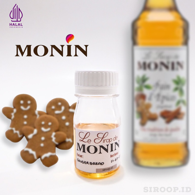 

Monin Gingerbread Syrup Flavour Repack (30ml,75ml,100ml)