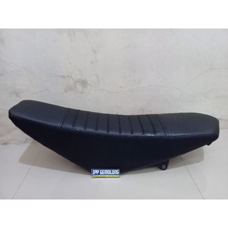 Jok KLX BF tebal custom kulit halus modifikasi tinggi