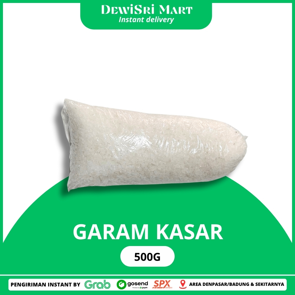 

Garam Kasar 500gr - Dewi Sri Mart