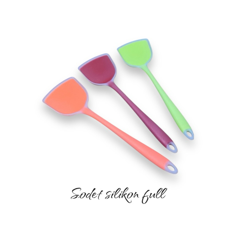 Spatula Utensil Silikon Spatula Sodet Sutil Utensil Silikon Silicone