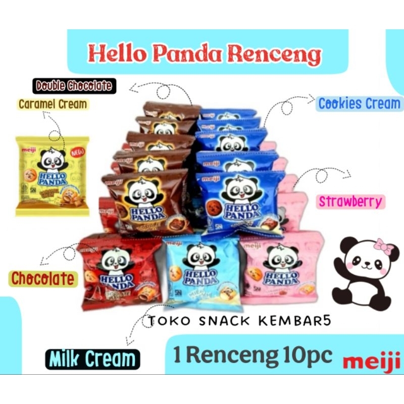 

Hello panda Aneka Rasa meiji Renceng isi 10 || Hello panda Renceng