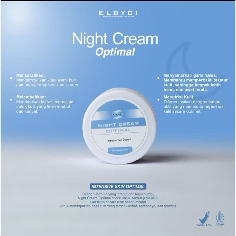 [original]ELBYCI SKINCARE NIGHT PLATINUM OPTIMAL