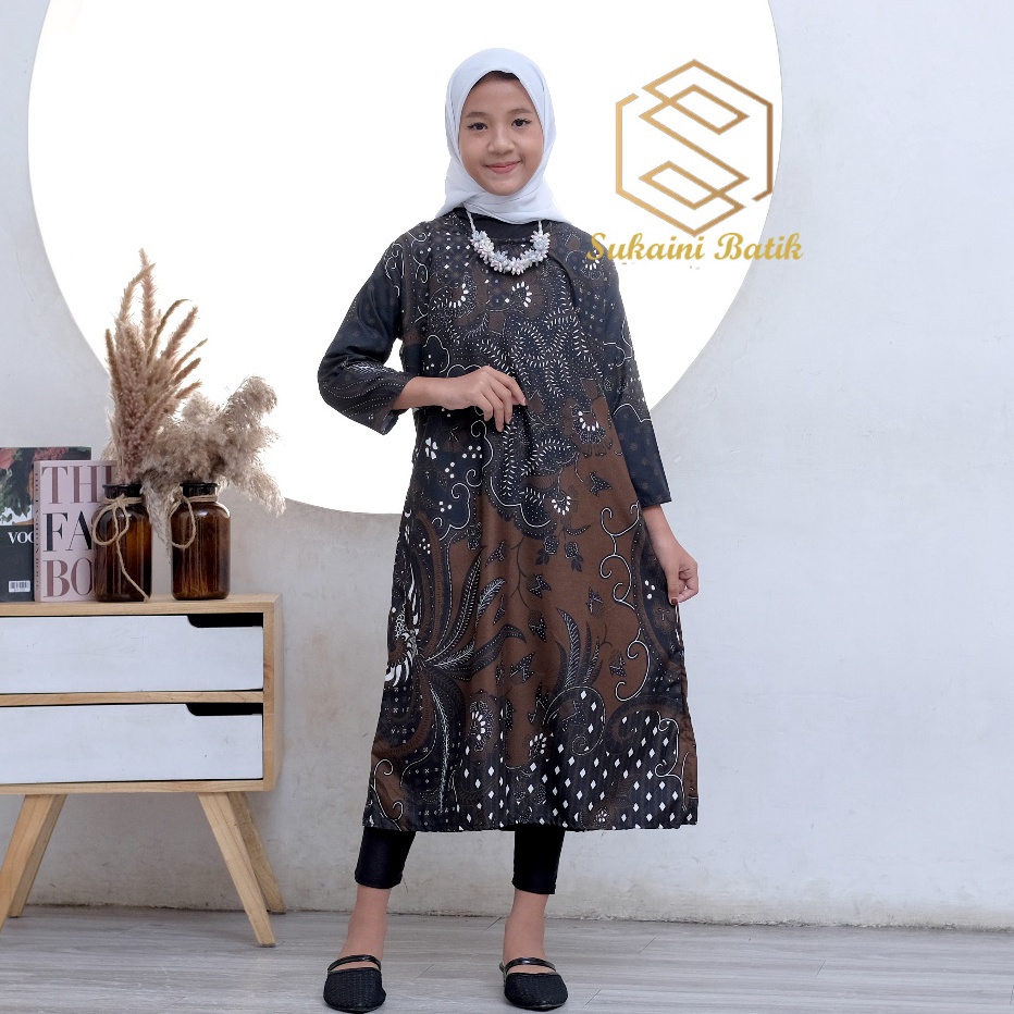 Berkualitas dress batik usia 212 tahun  dress anak  sukaini batik