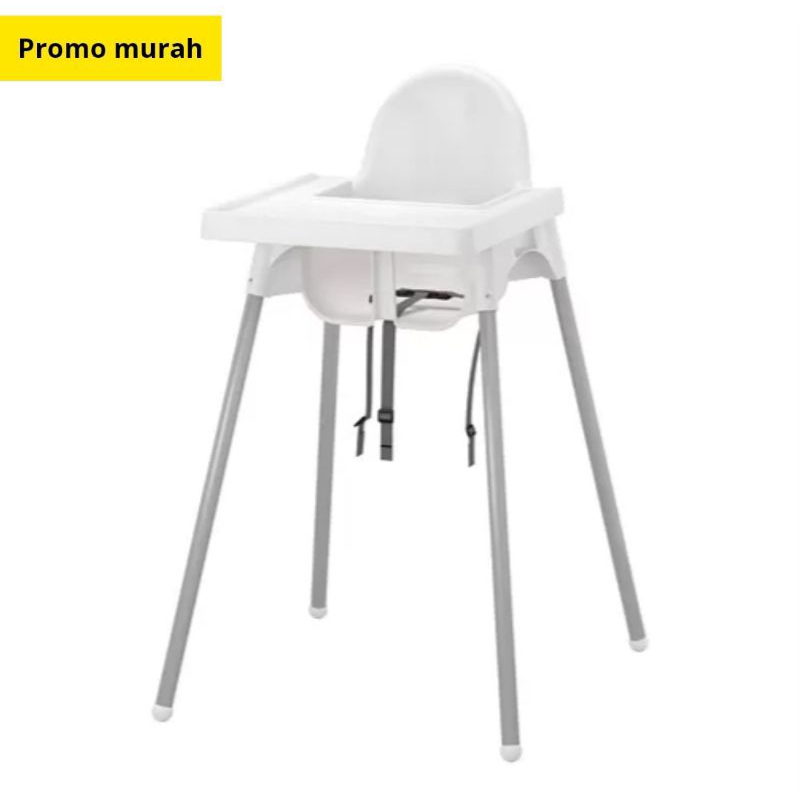 preloved high chair ikea putih/ high chair/ high chair ikea/ preloved boosterseat