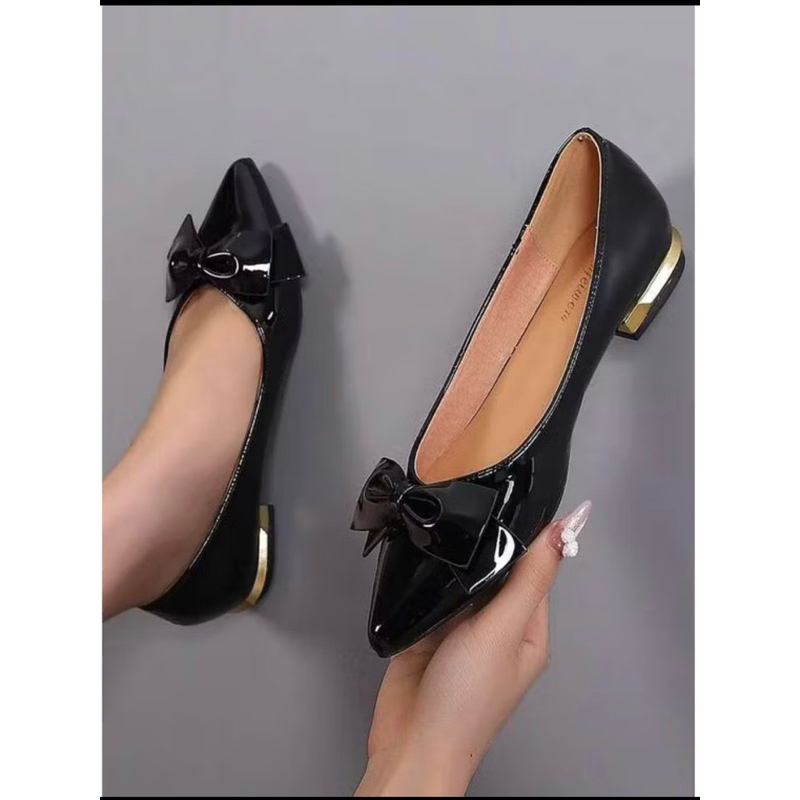 flat shoes ribbon hr05