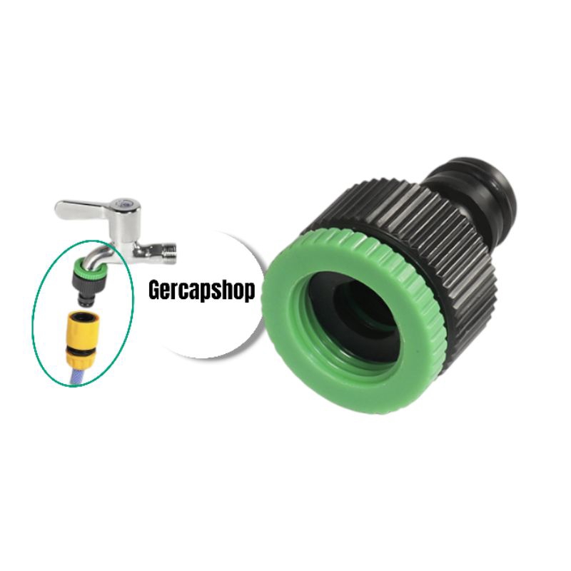 Konektor Kran Air Drat Ulir Untuk Kran "1/2" & "3/4"