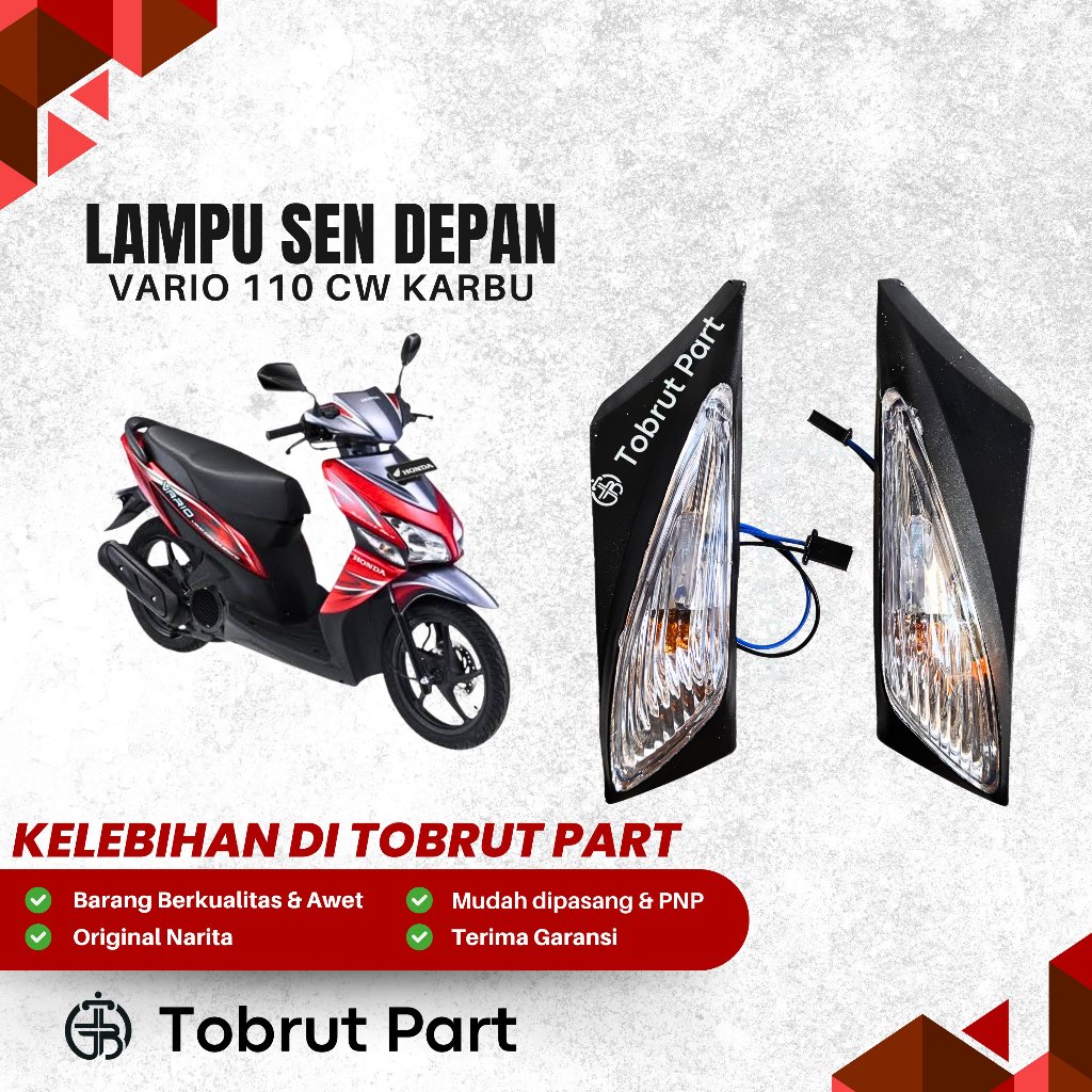 Lampu Sen Sein Depan Honda Vario 110 Karbu Carbu Lama Kanan Kiri