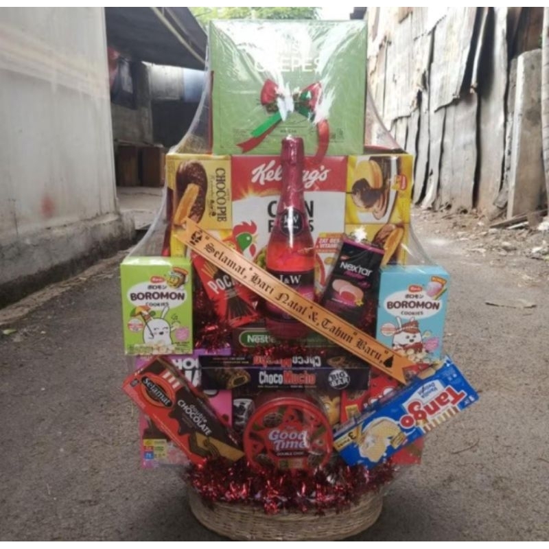 

Parsel Snack Minuman Premium / Hampers Idul Fitri