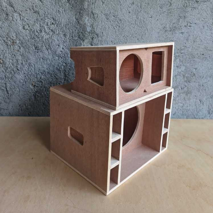 paket murah box miniatur 1 set spl 6 inch line array 4 inch