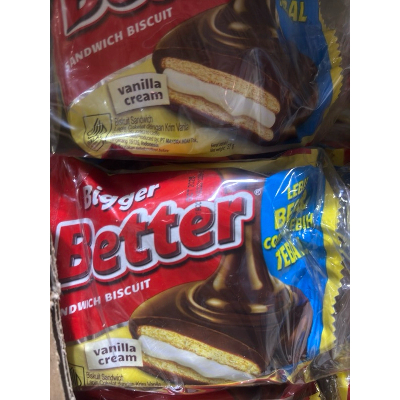 

Better Bigger Biscuit Sandwich Vanilla Cream isi 10