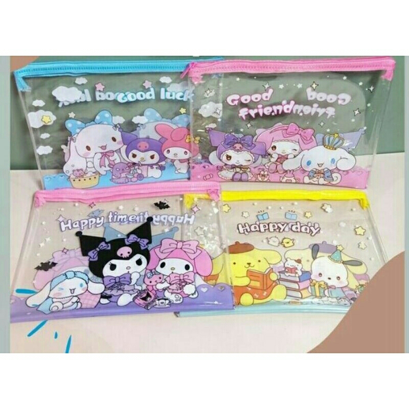 

Pocket File/ Zipper / Pouch Kuromi /Sanrio(1pcs)
