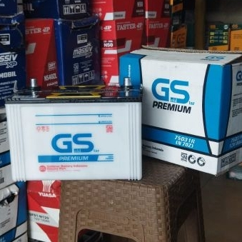 GS AKI ACCU MOBIL BASAH 75D31R N70Z BATERAI BATTERY
