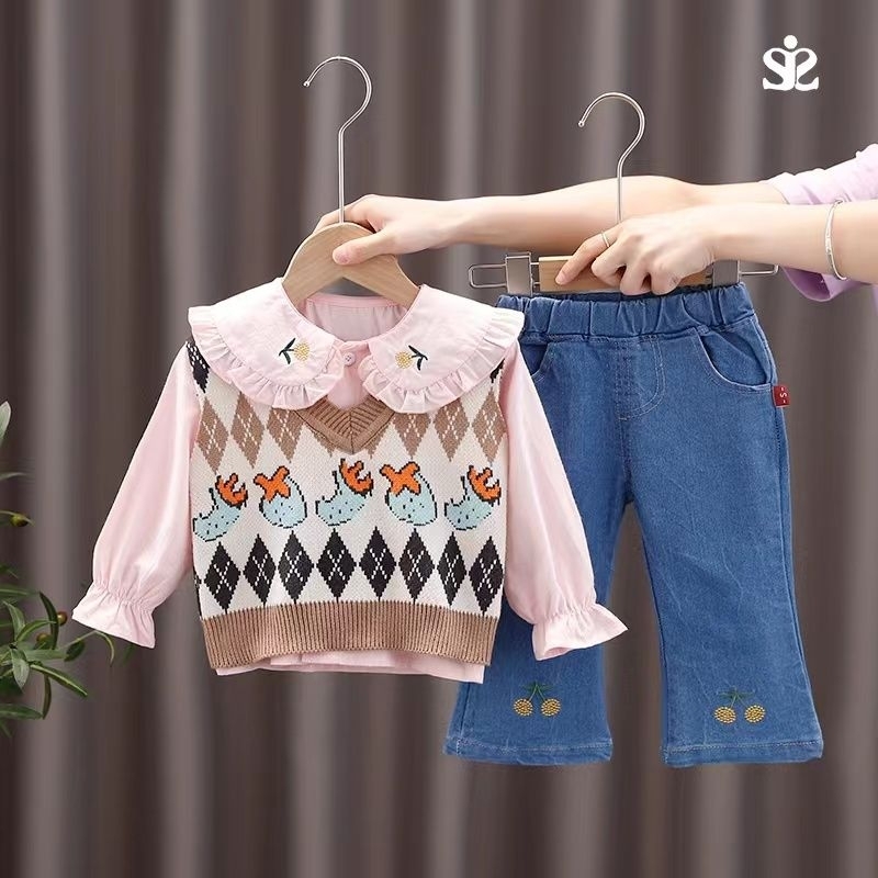 3in1 Ves Rajut L dan XL