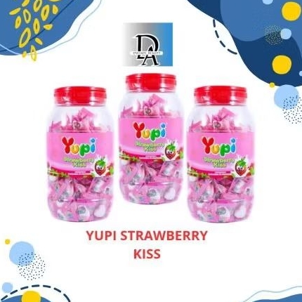 

YUPI STRAWBERY KISS KEMASAN