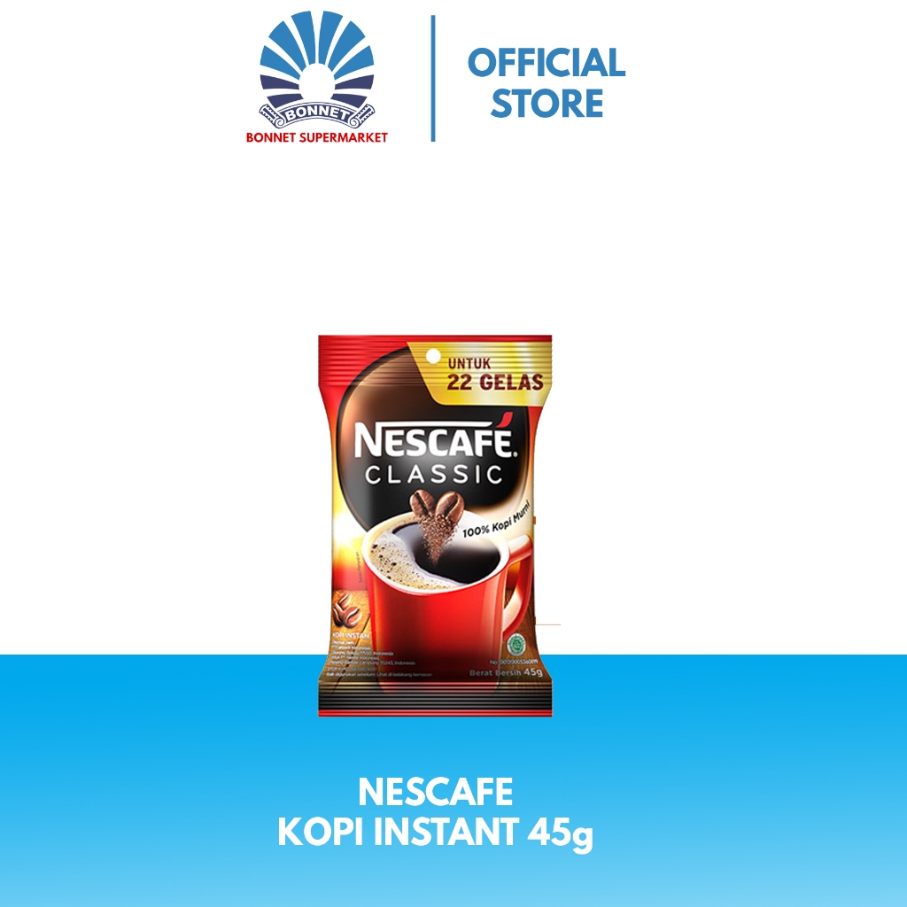 

Nescafe Classic Bag 45g - 8992696403413