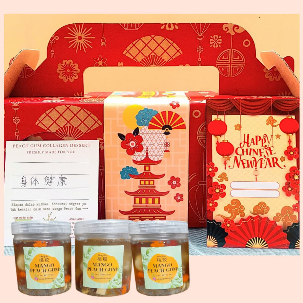 

(Limited) HAMPERS IMLEK JAKARTA / Imlek Hampers / Peachgum / Hampers Sehat